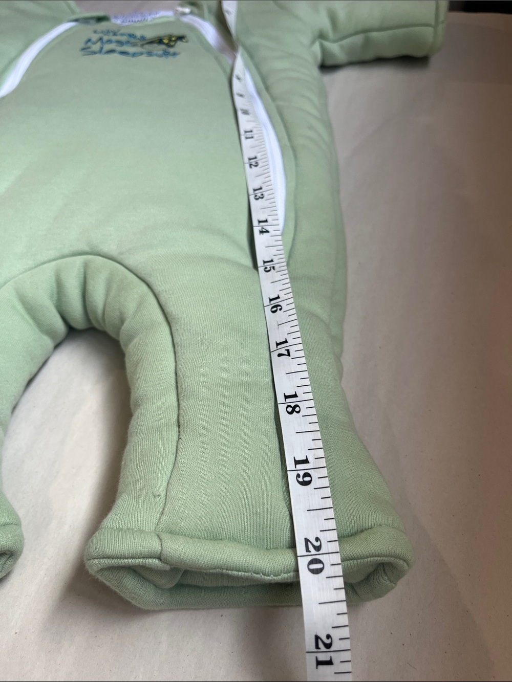 Baby Merlin’s Magic Sleepsuit One-Piece in Light Green - Small - Picture 8 of 8